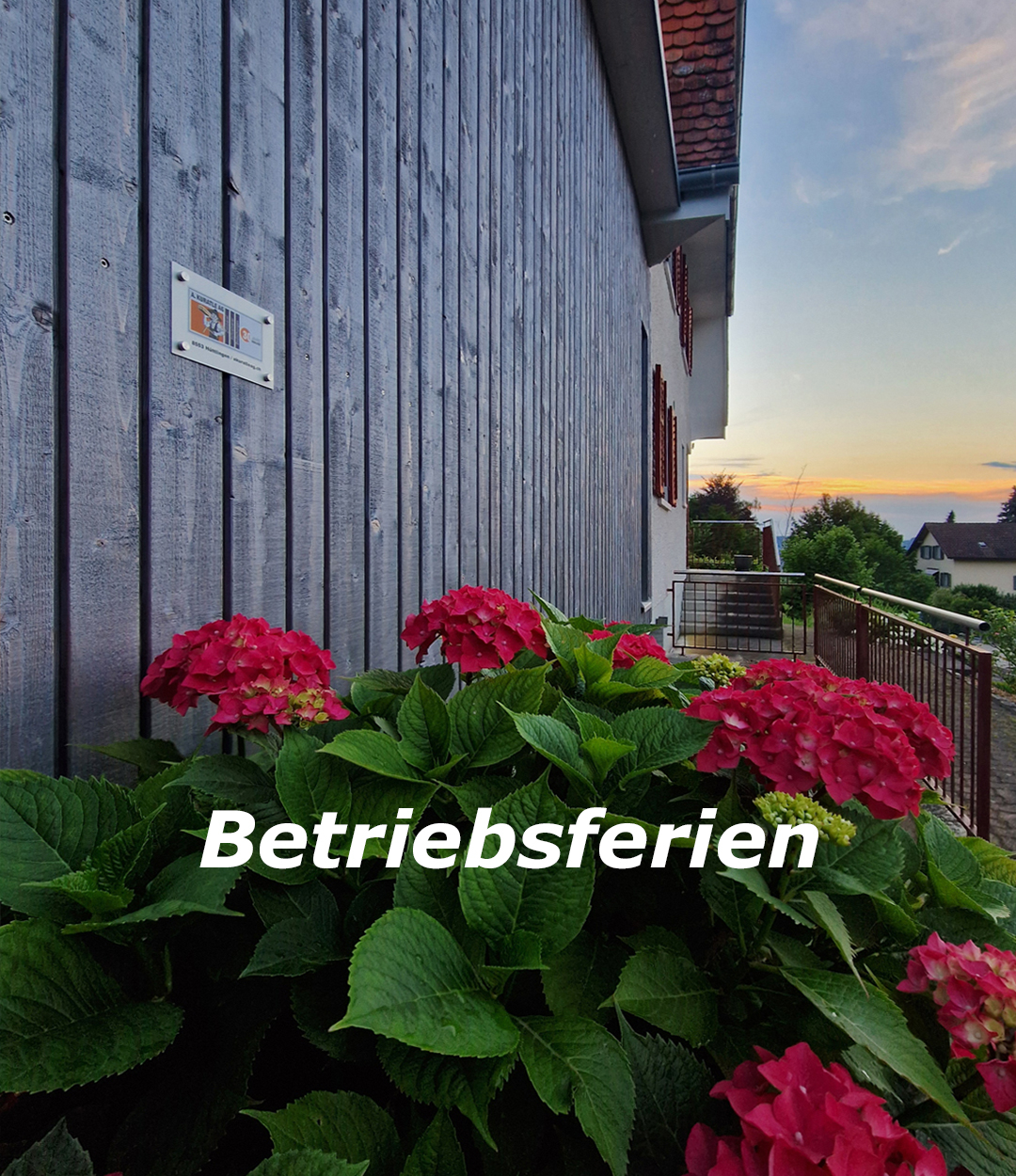 Seitenbild Betriebsferien<br>19. Juli - 3. Aug